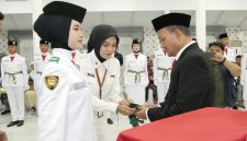Wali Kota Mahyaruddin Salim Kukuhkan 45 Anggota Paskibraka 2026, Putra Putri Terbaik Tanjungbalai Siap Kibarkan Sang Merah Putih HUT Ke-81 Kemerdekaan RI.(Dok-Foto)
