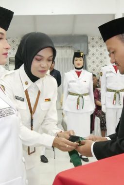 Wali Kota Mahyaruddin Salim Kukuhkan 45 Anggota Paskibraka 2026, Putra Putri Terbaik Tanjungbalai Siap Kibarkan Sang Merah Putih HUT Ke-81 Kemerdekaan RI.