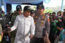 Forum Komunikasi Pimpinan Daerah (Forkopimda) Jawa Barat menggelar Apel Kebangsaan Jawa Barat di Monumen Perjuangan, Kota Bandung, Jumat (14/8/2026),( Dok - Foto )