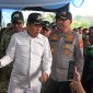 Forum Komunikasi Pimpinan Daerah (Forkopimda) Jawa Barat menggelar Apel Kebangsaan Jawa Barat di Monumen Perjuangan, Kota Bandung, Jumat (14/8/2026),( Dok - Foto )