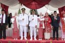 Semarak HUT-81 Kemerdekaan RI, Wali Kota dan Wakil Wali Kota Tanjungbalai Sambut Arak Arakan dan Atraksi Pawai Karnaval.(Dok-Foto)