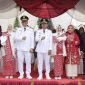 Semarak HUT-81 Kemerdekaan RI, Wali Kota dan Wakil Wali Kota Tanjungbalai Sambut Arak Arakan dan Atraksi Pawai Karnaval.(Dok-Foto)