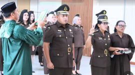 Kajari Tanjungbalai Lakukan Penyegaran Jajaran Struktural Melalui Pelantikan dan Serah Terima Jabatan Kasi.(Dok-Foto)