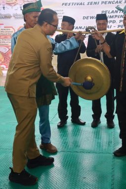 Wakil Wali Kota Tanjungbalai Resmi Buka Festival Seni Pencak Silat Tradisional dan Pelantikan DPD-PPSI Kota Tanjungbalai 2026-2031.