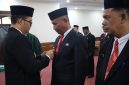Wakil Wali Kota Muhammad Fadly Abdina Lantik dan Kukuhkan 26 Pejabat Pimpinan Tinggi Pratama, Administrator, Pengawas dan Pejabat Fungsional di Lingkungan Pemko Tanjungbalai.(Dok-Foto)