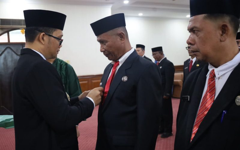 Wakil Wali Kota Muhammad Fadly Abdina Lantik dan Kukuhkan 26 Pejabat Pimpinan Tinggi Pratama, Administrator, Pengawas dan Pejabat Fungsional di Lingkungan Pemko Tanjungbalai.(Dok-Foto)