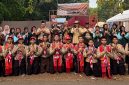 Beri Motivasi, Wali Kota Mahyaruddin Salim Sambangi Kontingen Jamnas XII Kota Tanjungbalai di Cibubur.(Dok-Foto)