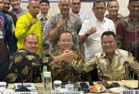 Wali Kota Mahyaruddin Salim Hadiri Rakor Sinkronidasi Bersama Kemenhub Terkait Aspek Teknis Penetapan Alur Pelayaran Masuk Pelabuhan Tanjungbalai Asahan.(Dok-Foto)