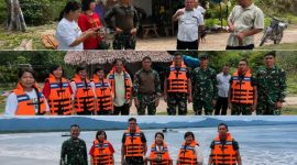 Yonif TP.905/Tuan Syah bersama Tim Peneliti Pustaka Nomensen, 20/8/2026 (Dok-Poto)