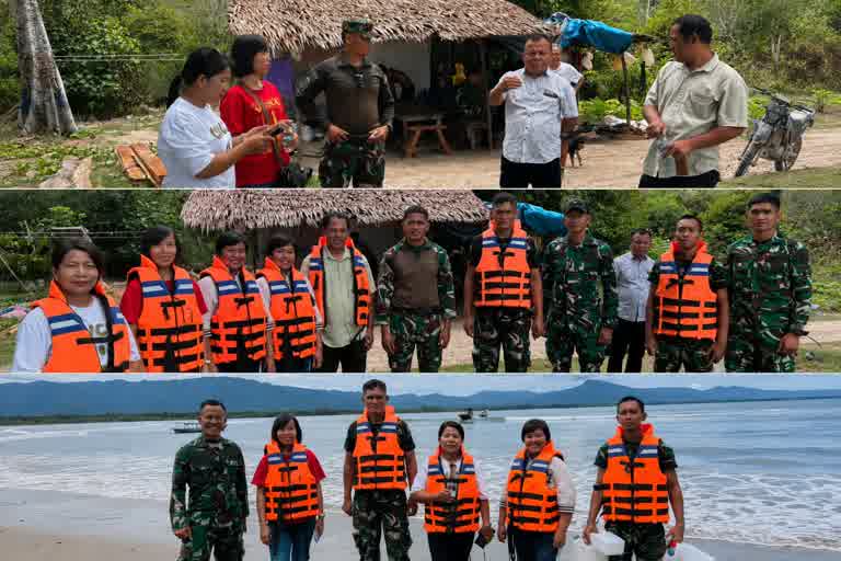 Yonif TP.905/Tuan Syah bersama Tim Peneliti Pustaka Nomensen, 20/8/2026 (Dok-Poto)