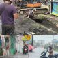 Guna Memperlancar Aliran Air Hujan Yang Mengakibatkan Banjir Hingga ke Jalan Raya, Pemko Tanjungbalai Akan Bongkar Trotoar di Kawasan Inti Kota(Dok-Foto)