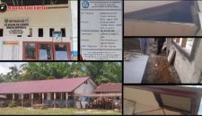 Pembangunan Proyek Revitalisasi Satuan Pendidikan SD Negeri 100908 Muara Ampolu II, Kecamatan. Muara Batang Toru, Kabupaten, Tapanuli Selatan, Sumatra Utara. Yang menelan dana APBN Rp1.618.871.499 diduga kuat ketidak transparan (Dok-Poto)