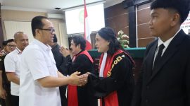 Wakil Wali Kota Muhammad Fadly Abdina Hadiri Pengambilan Sumpah Jabatan dan Pelantikan Ketua Pengadilan Negeri Tanjungbalai Karolina Selfia br Sitepu(Dok-Foto)