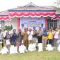 Masinton Pasaribu, S.H., M.H., pada hari Senin, 31 Agustus 2026, bertempat di Halaman Kantor Camat Pandan secara resmi melaunching penyaluran Bantuan Pangan alokasi bulan Juli, Agustus (Dok-Poto)