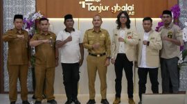 Terima Audiensi Pemuda Muhammadiyah, Wali Kota Mahyaruddin Salim Ajak Kolaborasi Bangun Tanjungbalai.(Dok-Foto)