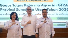 Pemko Tanjungbalai Dukung Penguatan Sinergi Percepatan Reforma Agraria Pada Rakorwal GTRA Sumut 2026(Dok-Foto)
