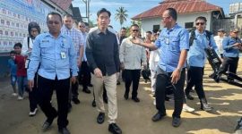 Wakil Presiden Republik Indonesia, Gibran Rakabuming, di Bandara Dr. Ferdinand Lumban Tobing Pinangsori (Dok-Poto)