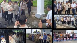 Menteri Dalam Negeri, Tito Karnavian, tiba di Bandar Udara Ferdinand Lumbantobing, Kecamatan Pinangsori Kabupaten Tapanuli Tengah (Dok-Poto)