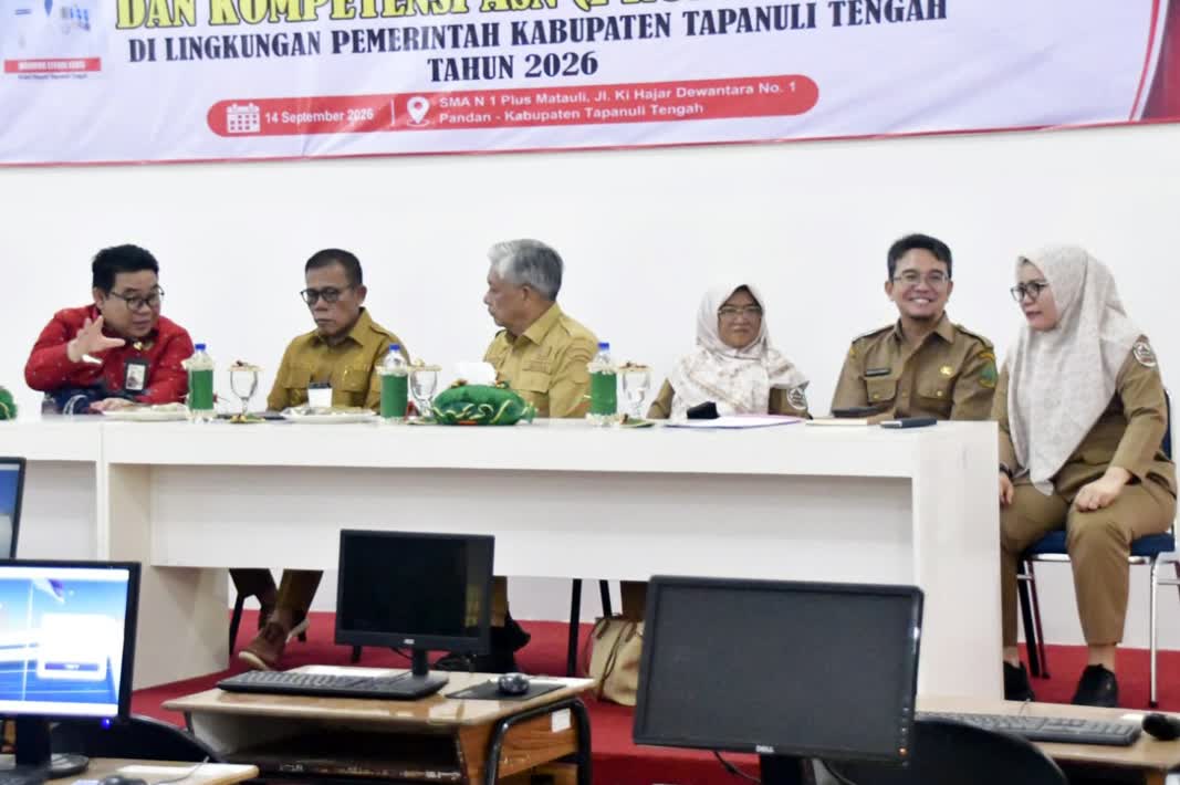 Pemerintah Kabupaten Tapanuli Tengah melalui Badan Kepegawaian dan Pengembangan Sumber Daya Manusia (BKPSDM) Tapteng resmi melaksanakan kegiatan Profiling ASN (Dok-Poto)