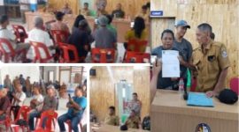 Kades Helvetia Akhirnya Mengeluarkan Surat Pembatalan Atas Surat Pernyataan Pemasangan Tanda Batas dan Persetujuan Pemilik yang Sebelumnya Telah Ditandatangani (Dok-Foto)