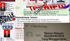 Diduga Salah Gunakan KTA Kadaluarsa Untuk Peras Warga, Eks Anggota Pers Terancam Dipolisikan