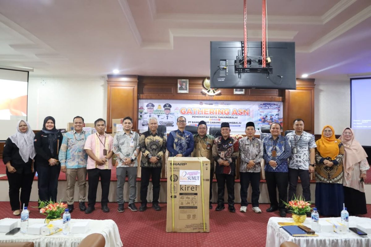 Wakil Wali Kota Tanjungbalai Buka Gathering Kredit Pra Pensiun Bank Sumut.(Dok-Foto)
