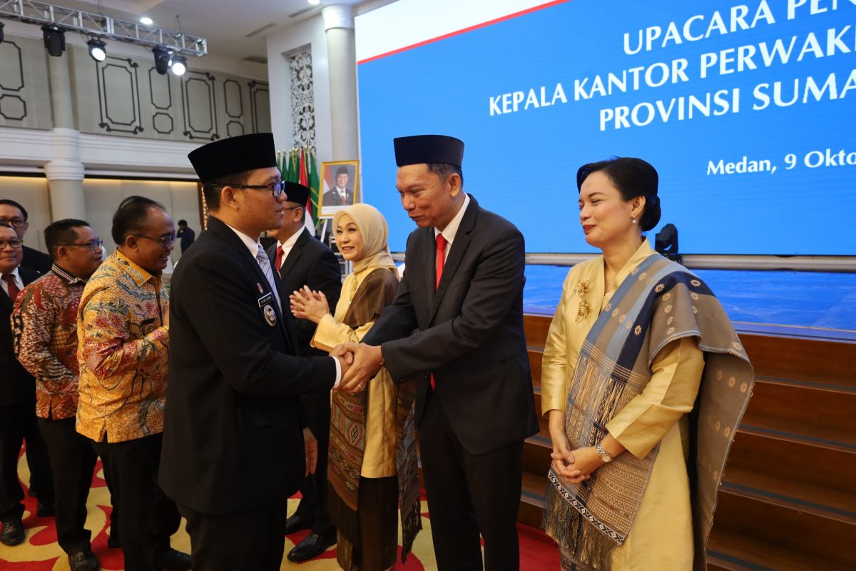 Wakil Wali Kota Tanjungbalai Hadiri Pengukuhan Ameriza Ma’ruf Moesa Sebagai Kepala Perwakilan BI Sumut.(Dok-Foto)
