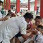 Dinas Kesehatan Kabupaten Tapanuli Tengah menginstruksikan seluruh jajaran Pusat Kesehatan Masyarakat (Puskesmas) se-Kabupaten Tapanuli Tengah untuk bergerak cepat membagikan masker gratis kepada masyarakat (Dok-Poto)