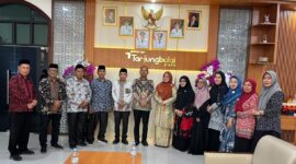 Jelang Pelantikan Sekaligus Kunjungan Wamenag RI Romo Syafi'i, Fahmi Ummi Bersilaturahmi Dengan Wali Kota Tanjungbalai.(Dok-Foto)