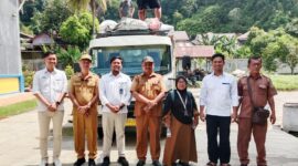 Bantuan pangan ini didistribusikan langsung dari Gudang Bulog Sibolga guna meringankan beban masyarakat yang terdampak banjir dan tanah longsor di Kecamatan Tukka dan Kecamatan Badiri (Dok-Poto)