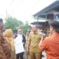 Wali Kota Mahyaruddin Salim Tinjau Perbaikan Pembangunan Jalan dan Drainase di Kelurahan Selat Tanjung Medan dan Selat Lancang.(Dok-Foto)