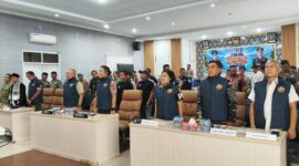 Mahmud Efendi, S.H., pada Jumat 23 Oktober 2026, menghadiri kegiatan Deklarasi Polri Bersama Masyarakat (Dok-Poto)