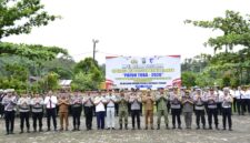 Mahmud Efendi, SH., menghadiri Apel Gelar Pasukan Operasi Kepolisian Kewilayahan Patuh Toba 2026 yang digelar oleh Polres Tapanuli Tengah di Lapangan Mako Polres Tapteng (Dok-Poto)