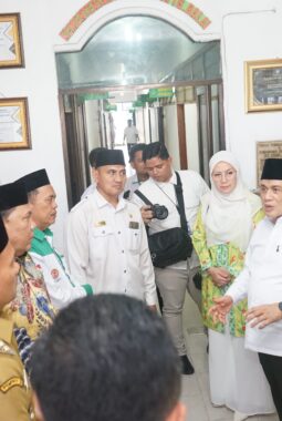 Wamenag Romo Syafi’i Sambangi Kantor Kemenag Tanjungbalai Bersama Wali Kota Mahyaruddin Salim