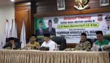 Wamenag Beri Pembinaan ASN, Tekankan Pentingnya Integritas dan Loyalitas Pegawai Dalam Melayani Masyarakat.(Dok-Foto)