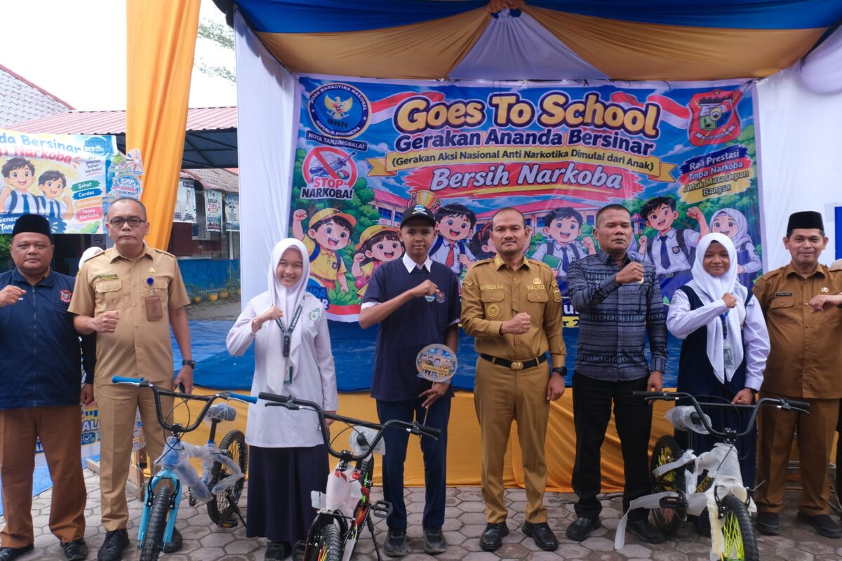 Wali Kota Tanjungbalai Dukung Kegiatan ANANDA BERSINAR Goes To School, Wujudkan Generasi Emas Tanjungbalai Yang Sehat, Cerdas dan Bersih dari Narkoba.(Dok-Foto)