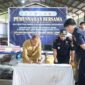 Wali Kota Tanjungbalai Hadiri Pemusnahan Bersama (BMMN) dan Barang Bukti Yang Berkekuatan Hukum Tetap oleh Bea dan Cukai serta Kejari.(Dok-Foto)