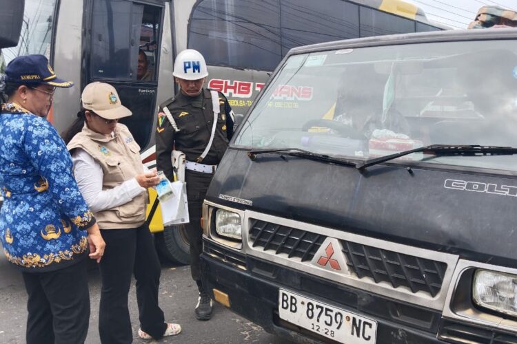 Optimalkan PAD, BPKPAD Tapteng dan Bapendasu UPTD Pependa Pandan Gelar Operasi Gabungan Sadar Pajak
