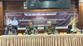 Wakil Wali Kota Tanjungbalai Minta Seluruh OPD Membangun Kordinasi, Kolaborasi dan Sinergitas Konkret Lintas Sektor Turunkan Kemiskinan di Kota Tanjungbalai.(Dok-Foto)
