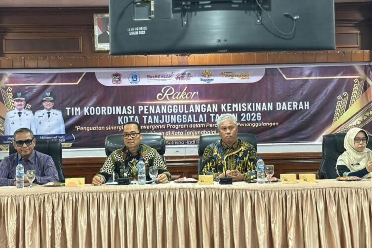 Wakil Wali Kota Tanjungbalai Minta Seluruh OPD Membangun Kordinasi, Kolaborasi dan Sinergitas Konkret Lintas Sektor Turunkan Kemiskinan di Kota Tanjungbalai