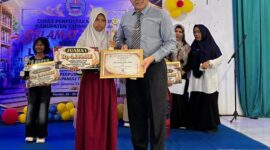 Lomba Bertutur Tingkat Sekolah Dasar (SD) / Madrasah Ibtidaiyah (MI) Negeri dan Swasta Se-Kabupaten Tapanuli Tengah Tahun 2026. Kegiatan yang berlangsung selama tiga hari (Dok-Poto)
