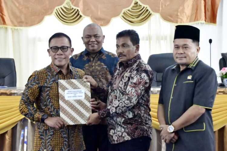 Bupati Tapanuli Tengah Sampaikan Ranperda APBD TA 2027: Fokus Pemulihan Pascabencana dan Ketahanan Daerah