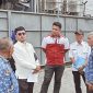 Sekretaris Komisi C DPRD Asahan Didampingi OPD Melakukan Peninjauan di Pelita Service Terkait Adanya Penutupan Akses Jalan (Fhoto dok)