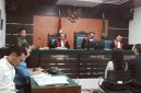 Proses persidangan PT Samera Kani Sentosa menggugat oknum Customer di Pengadilan Negeri Kisaran (Fhoto dok)