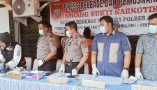 Polres Asahan Musnahkan Barang Bukti Hasil Tangkapan Hampir 5 Kg Sabu