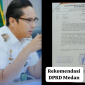 Rekomendasi DPRD Medan kepada Walikota Medan Bongkar Tembok City View yang berdampak kepada warga sekitar (Dok-Foto)