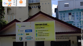 Kantor PT CMAJ di Kota Medan, perusahaan yang bergerak di bidang outsourcing Cleaning Service (Dok-Foto)