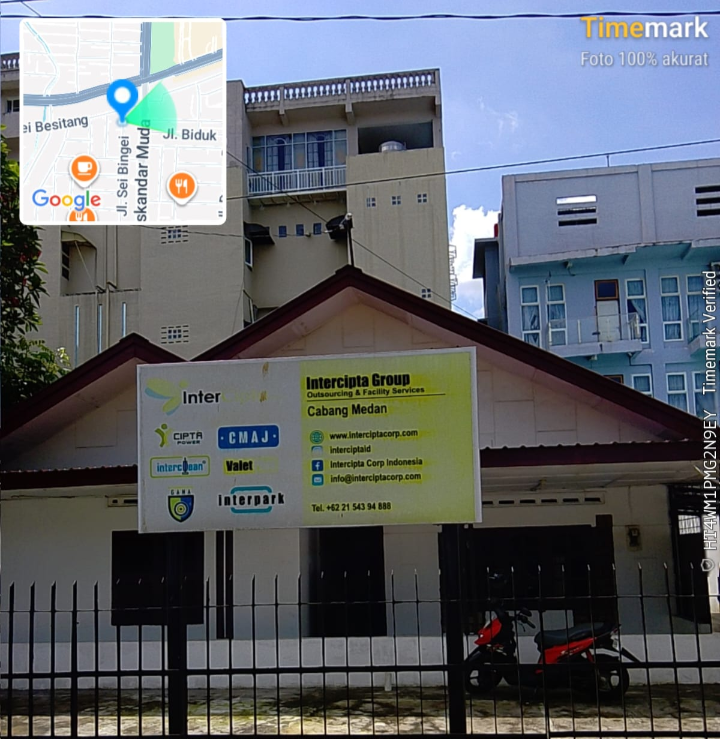 Kantor PT CMAJ di Kota Medan, perusahaan yang bergerak di bidang outsourcing Cleaning Service (Dok-Foto)