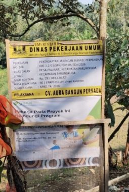 Irigasi Desa Palasari Dikebut, Harapan Baru Petani untuk Tingkatkan Produktivitas Pertanian