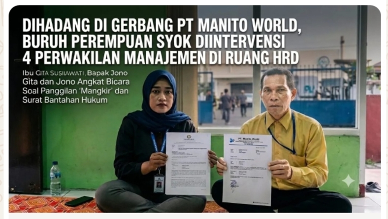 Buruh Perempuan PT Manito World Tuntut Keadilan, Lima Poin Kesepakatan Jadi Sorotan(Dok-Foto) 
